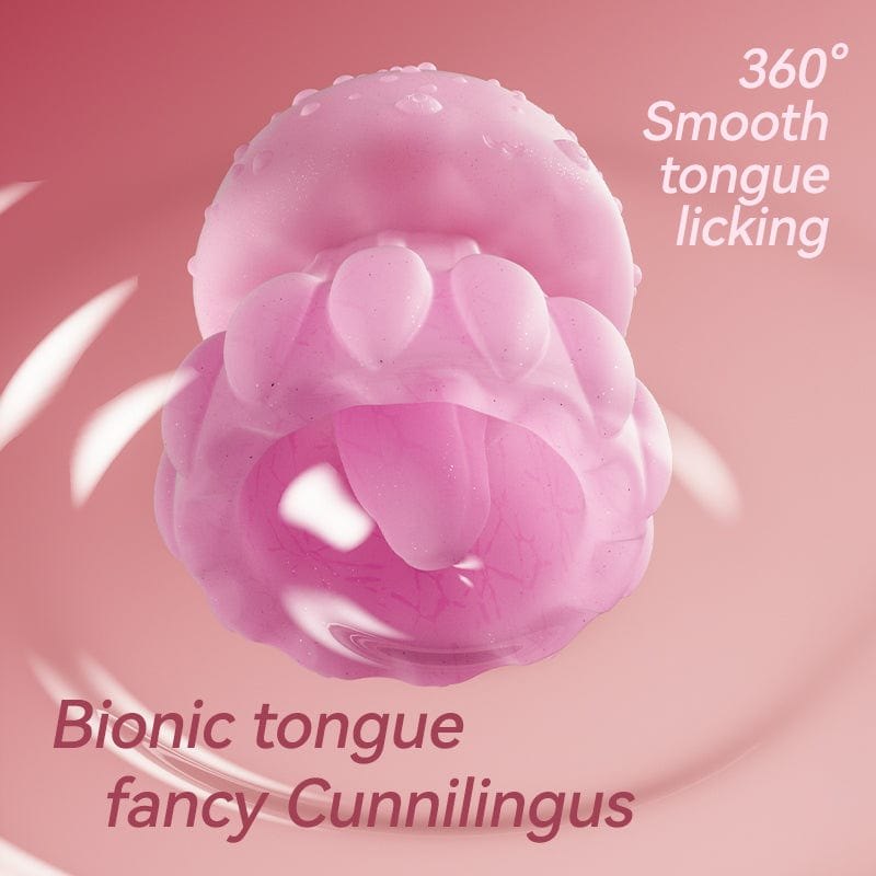Pink jellyfish clit stimulator vibrator, photo 2