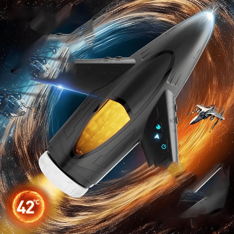 Jet fighter shaped heated male masturbator, photo 4