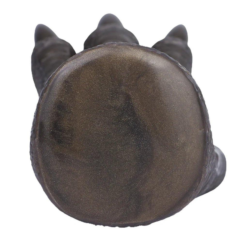 Bronze-gold reptile paw masturbator, photo 8