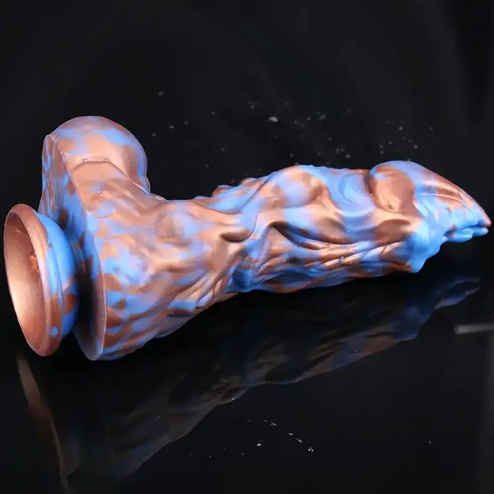 Mixed color kirin scale fantasy dildo, photo 7
