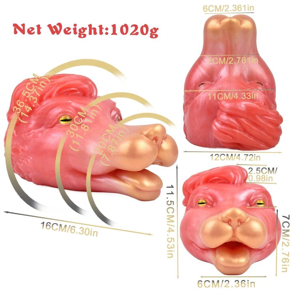 Fox head oral masturbator, photo 15