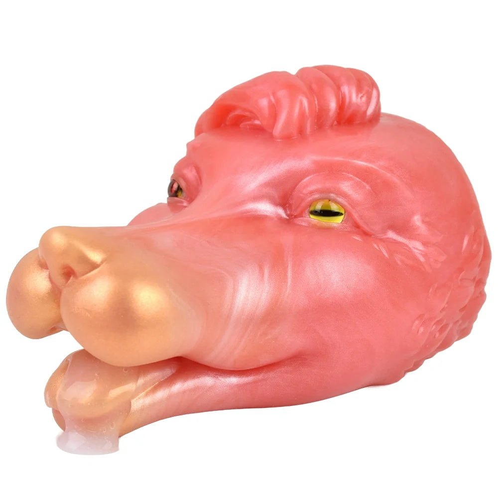 Fox head oral masturbator, photo 9