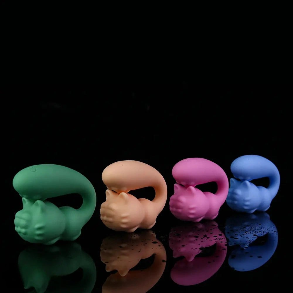 Silicone cat shaped vibrator, photo 13