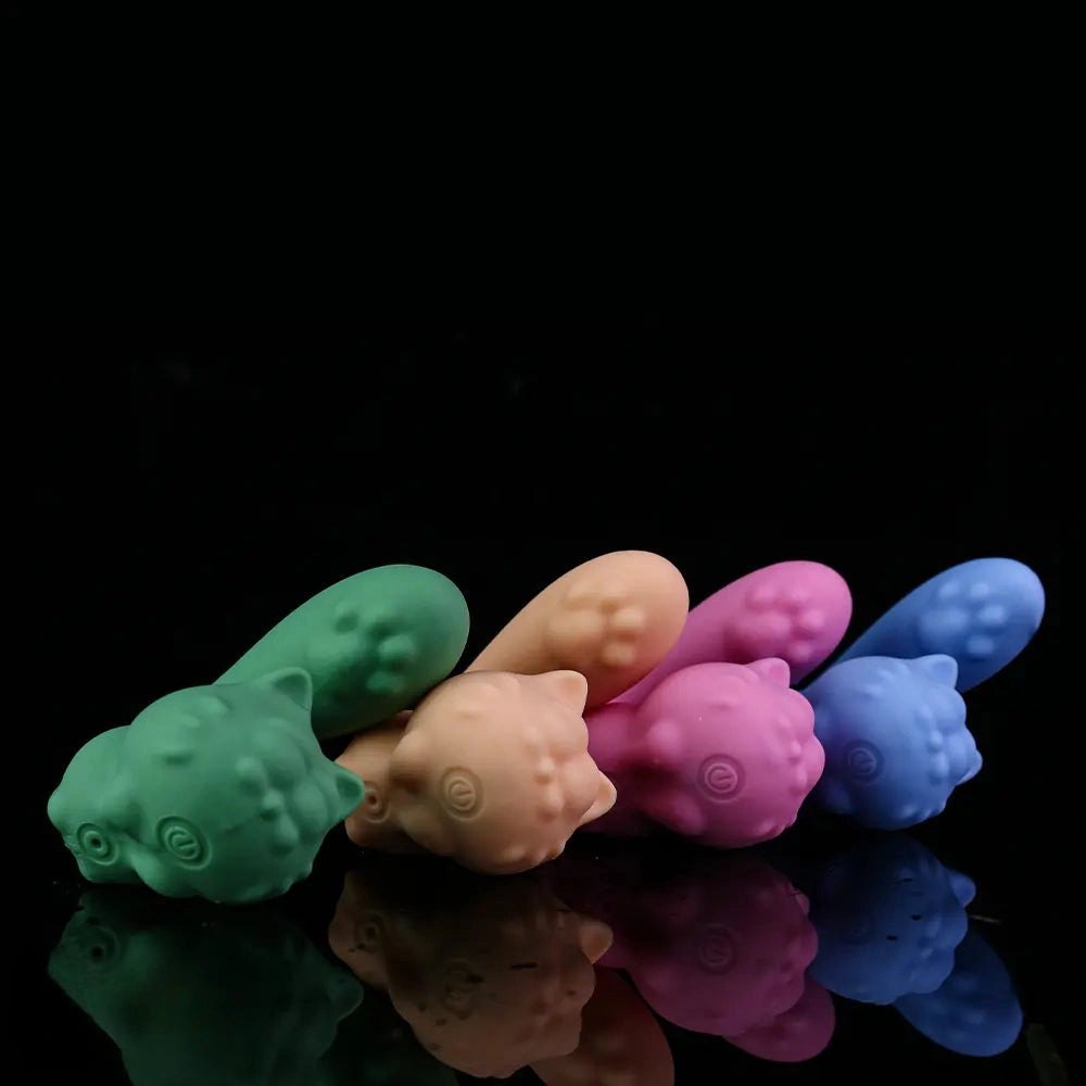 Silicone cat shaped vibrator, photo 14