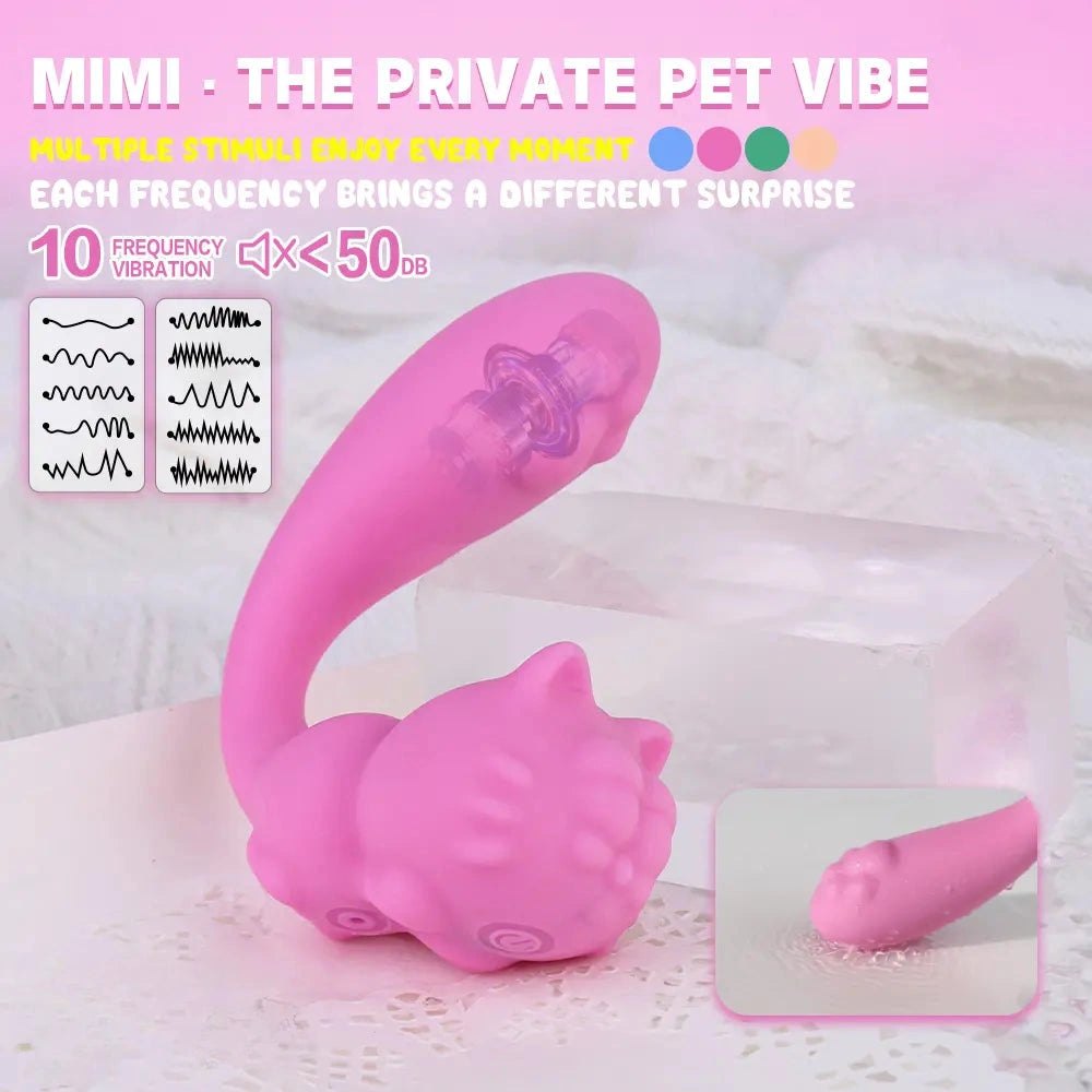 Silicone cat shaped vibrator, photo 2