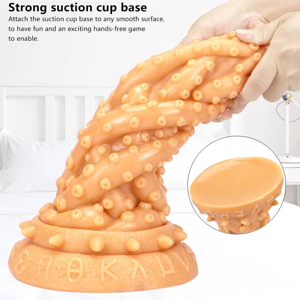 Knobby dragon fantasy dildo, photo 15