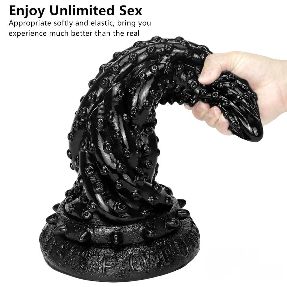Knobby dragon fantasy dildo, photo 3