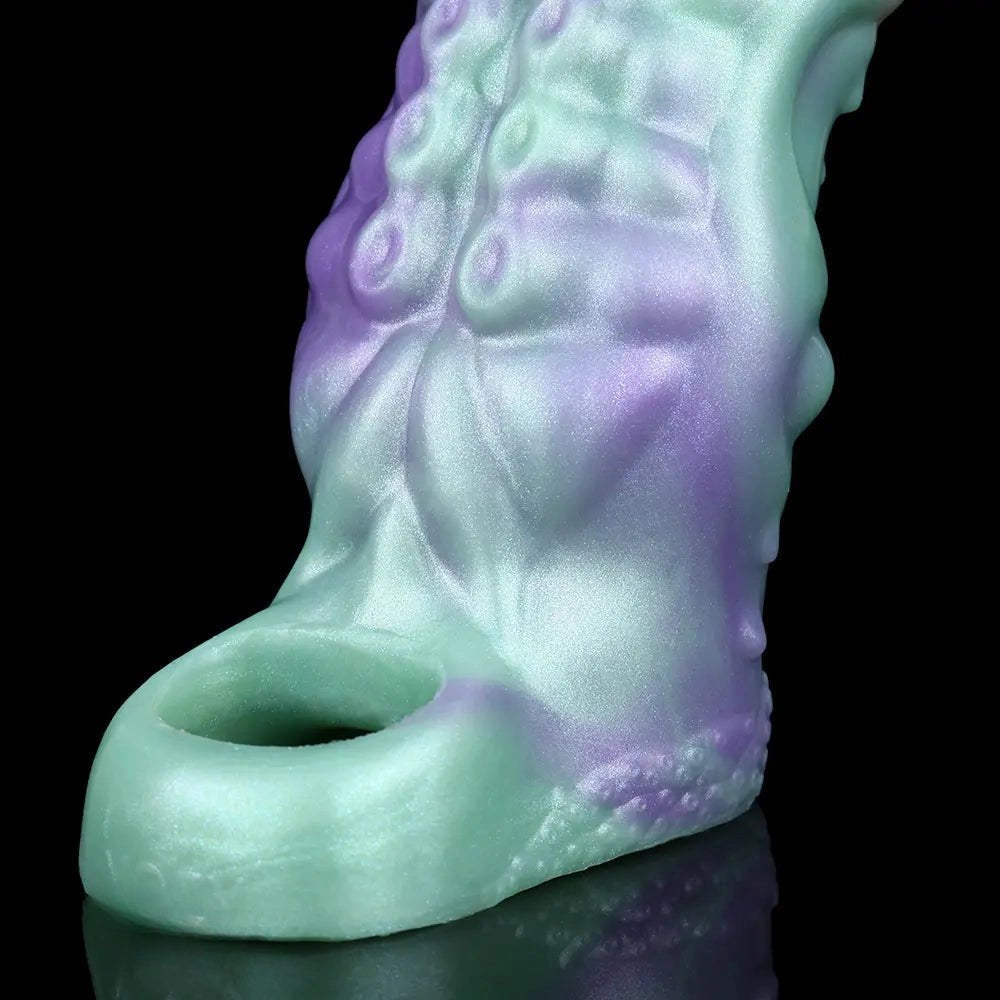 Knobby tentacle style fantasy dildo, photo 14