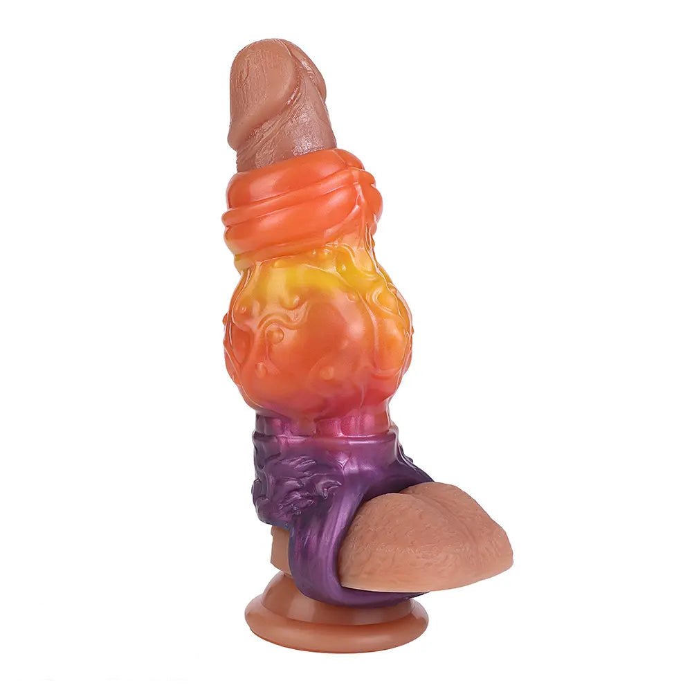 Mixed tone silicone knot penis sleeve, photo 7