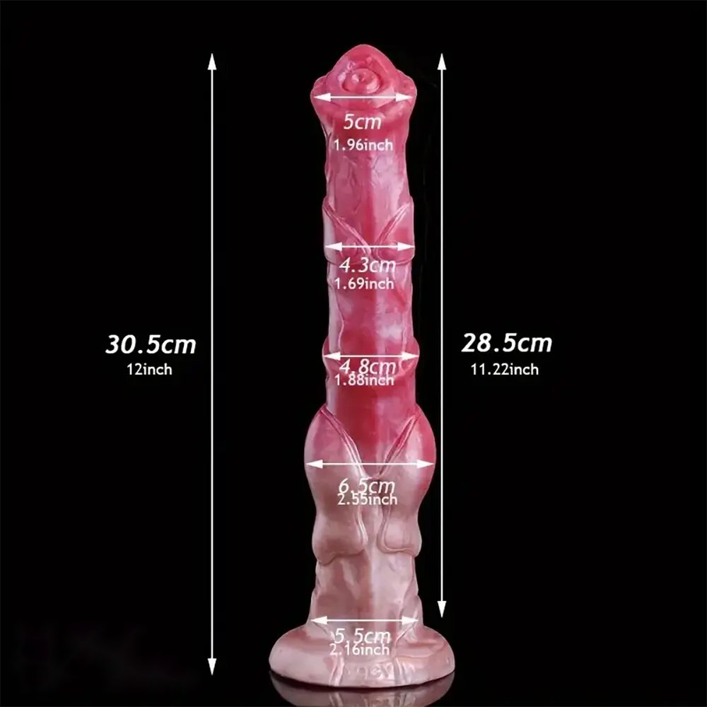 Pink and black knot strap-on harness dildo, photo 7