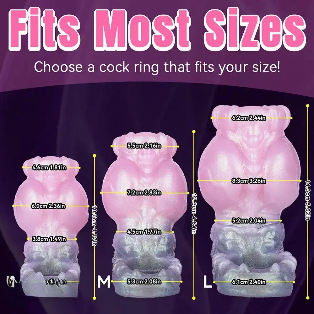 Pink textured silicone pocket stroker, photo 3