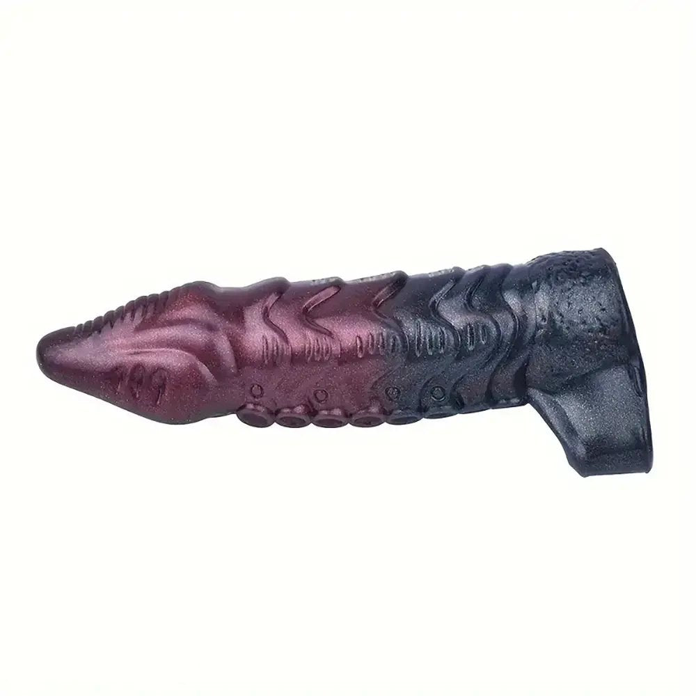 Knotted hollow sheath animal dildo, photo 14
