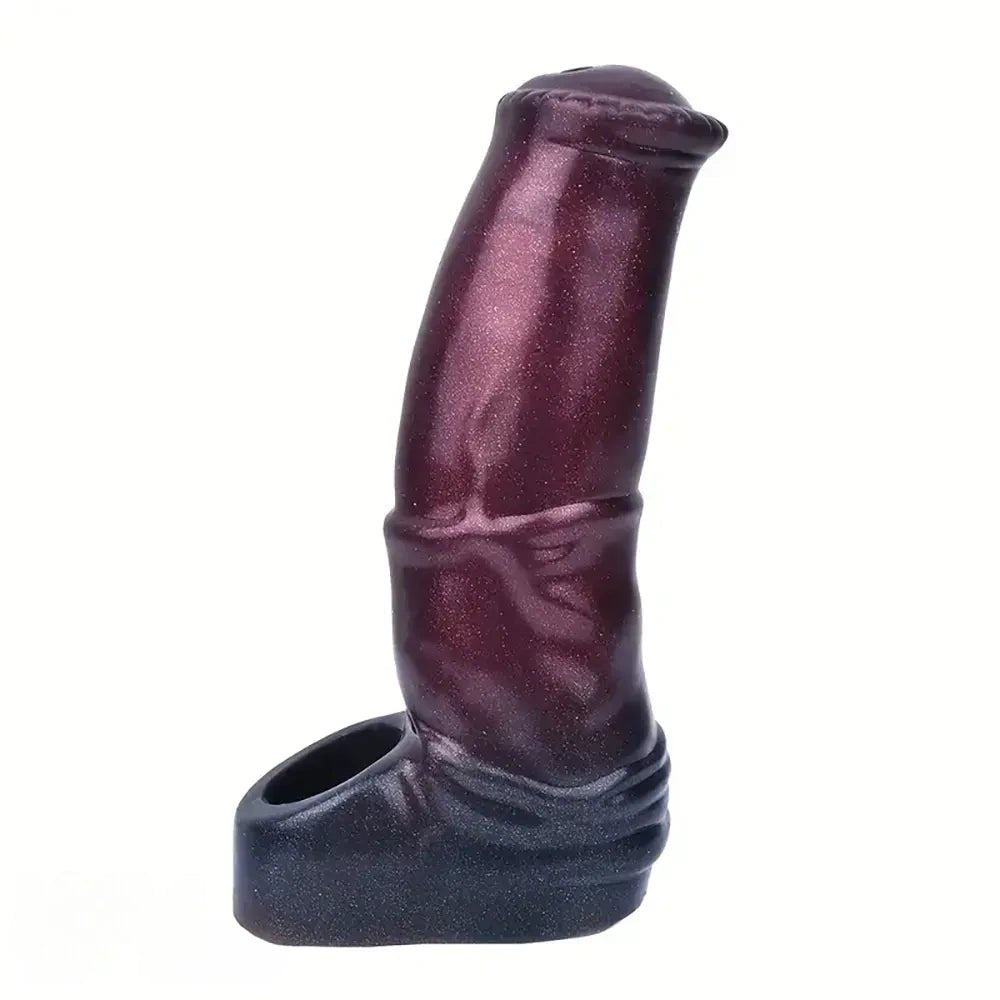 Knotted hollow sheath animal dildo, photo 2