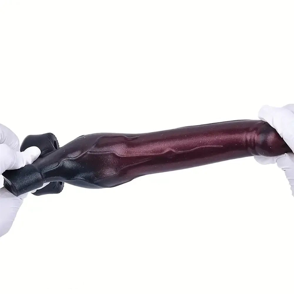 Knotted hollow sheath animal dildo, photo 6