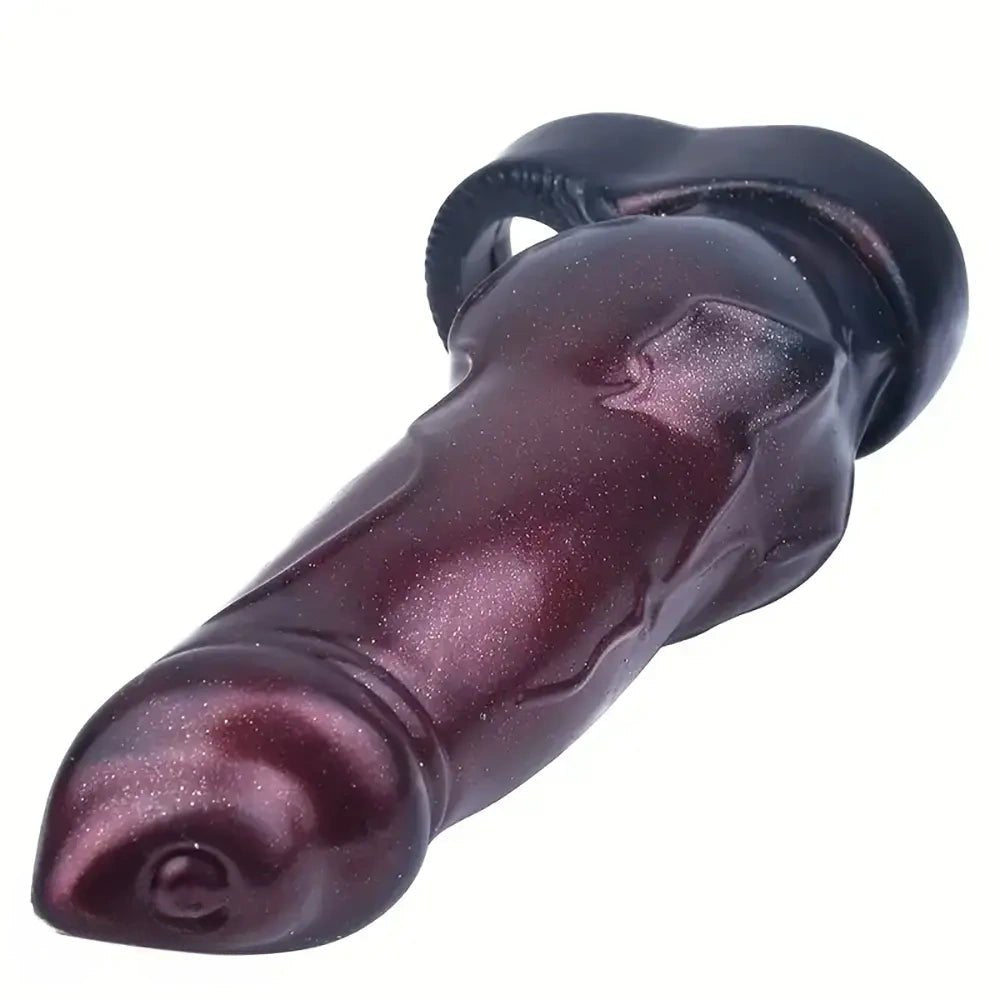 Knotted hollow sheath animal dildo, photo 7