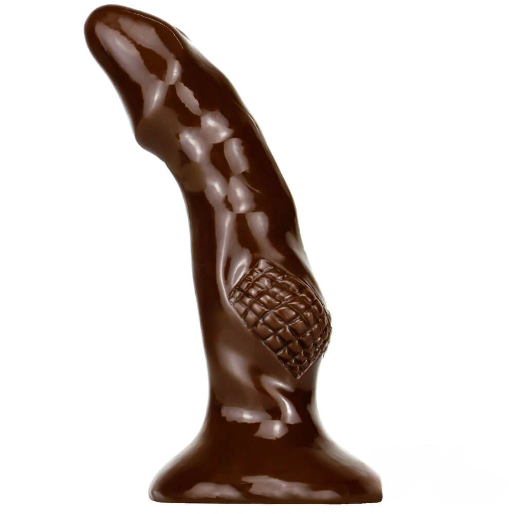 Knotted animal style pvc dildo, photo 2