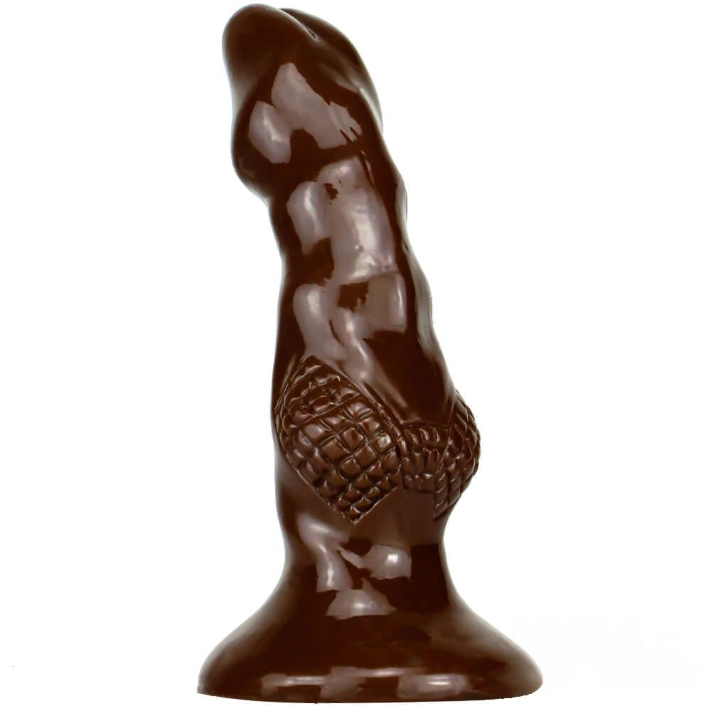 Knotted animal style pvc dildo, photo 3