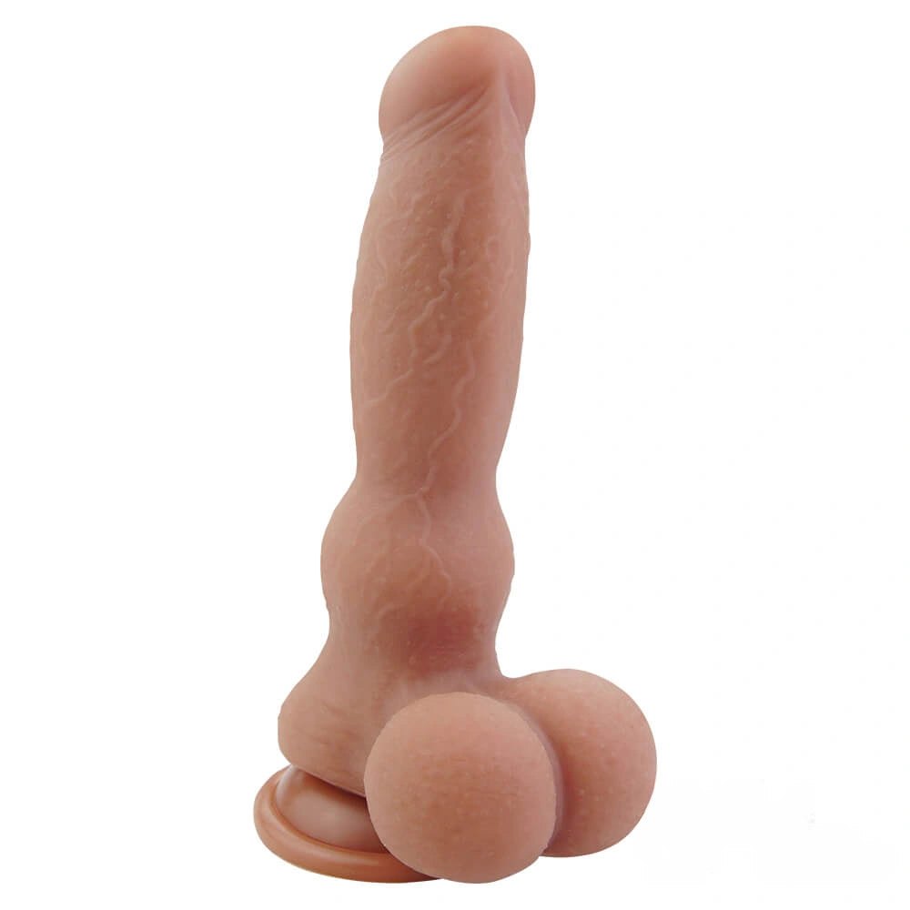 Flesh knotted animal dildo, photo 1
