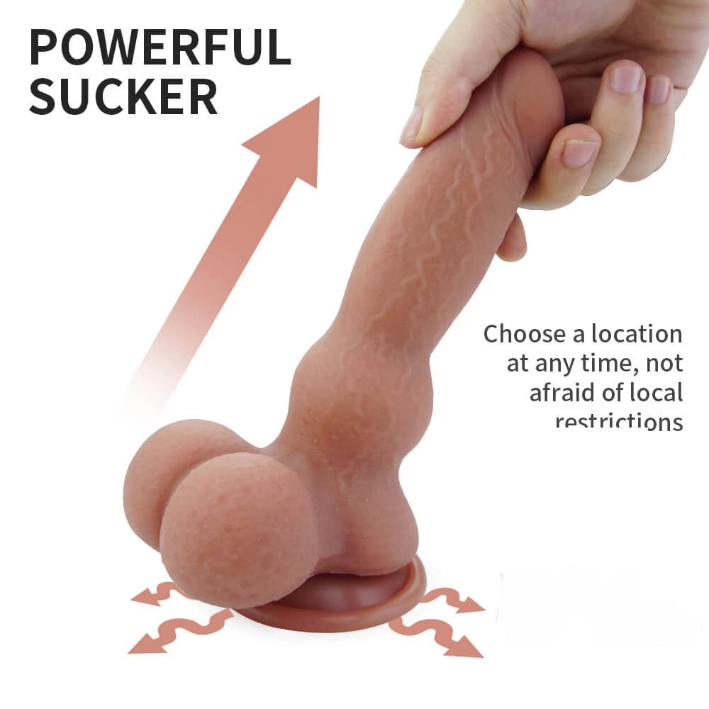 Flesh knotted animal dildo, photo 8