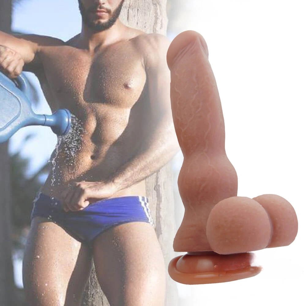 Flesh knotted animal dildo, photo 9