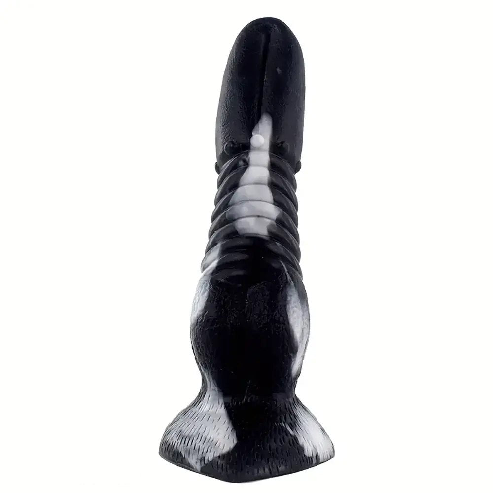 #3 knotted animal silicone dildo