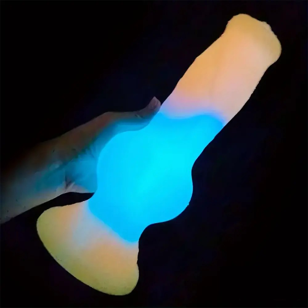Colorful knotted animal silicone dildo, photo 7