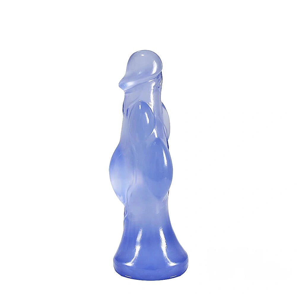 Knotted bumpy ridge PVC dildo, photo 2