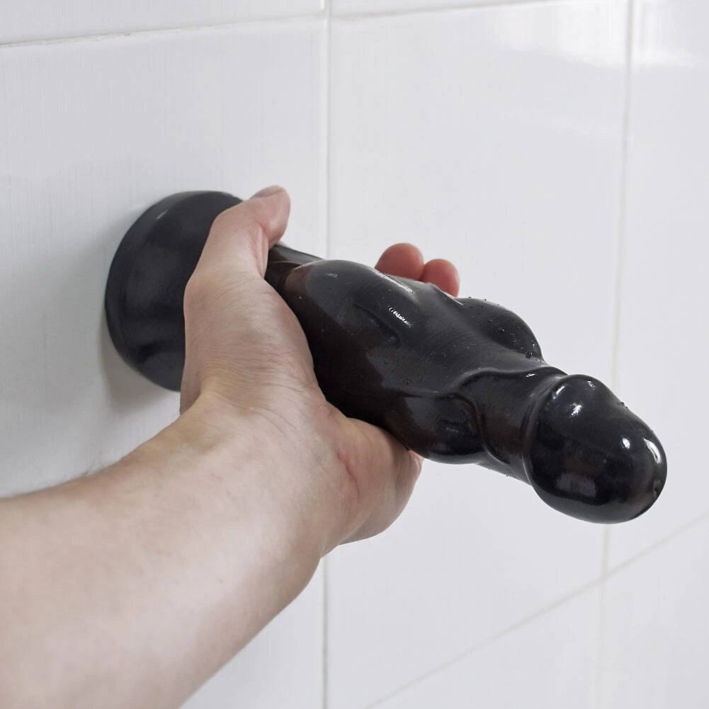 Knotted bumpy ridge PVC dildo, photo 7