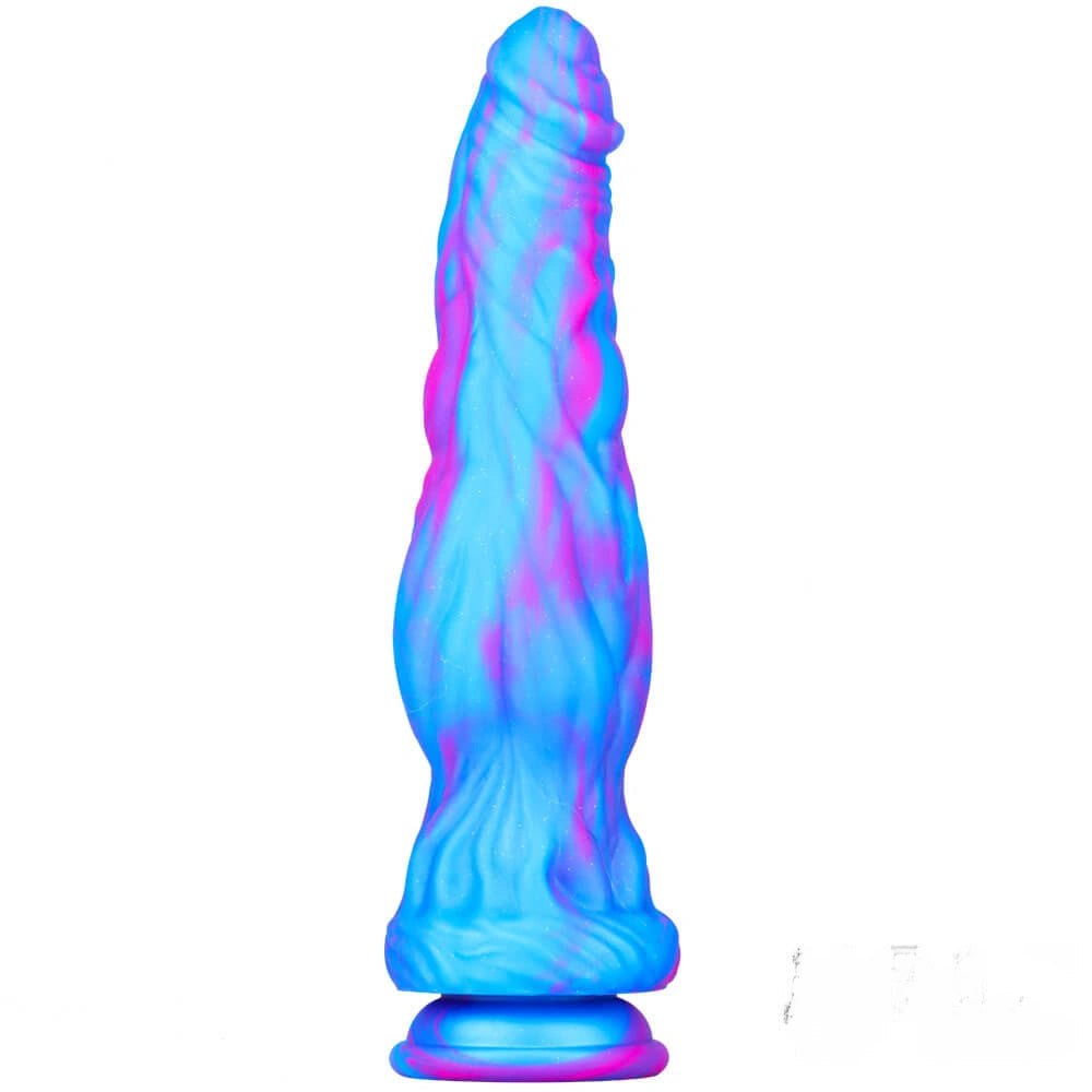 #1 knotted fantasy dildo with suction cup base