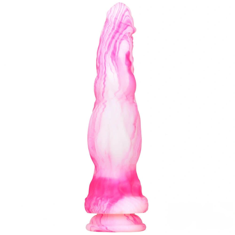 #3 knotted fantasy dildo with suction cup base