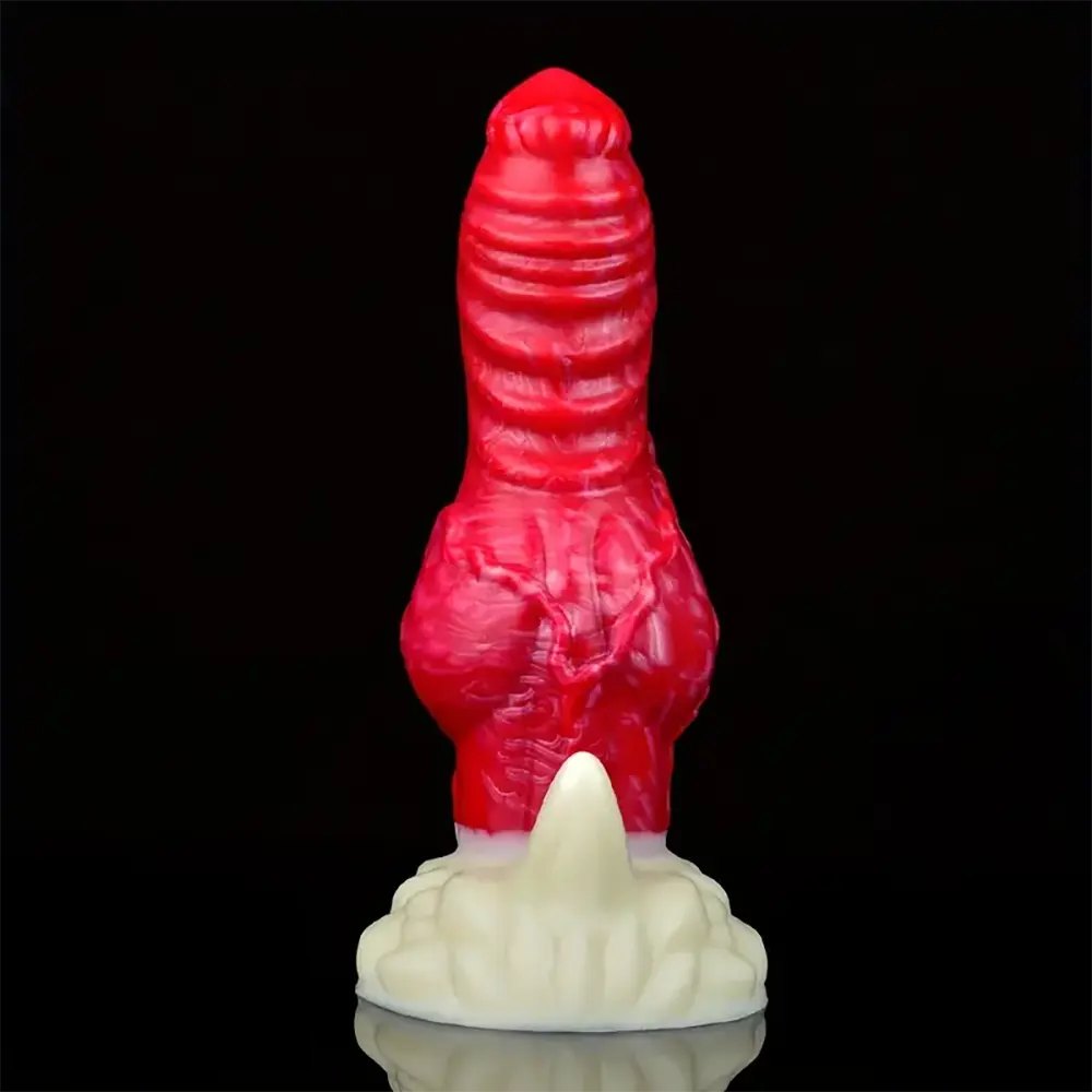 #1 knotted horse-style fantasy dildo