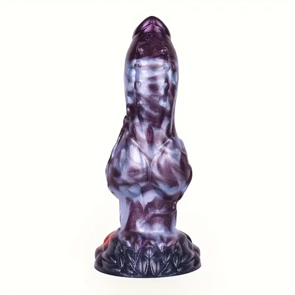#3 knotted horse-style fantasy dildo