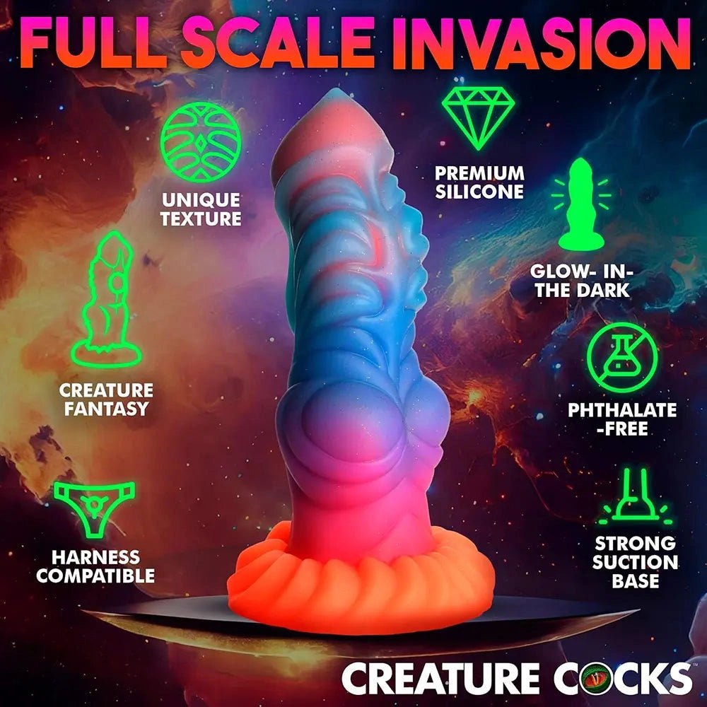 Knotted animal-style silicone dildo, photo 8