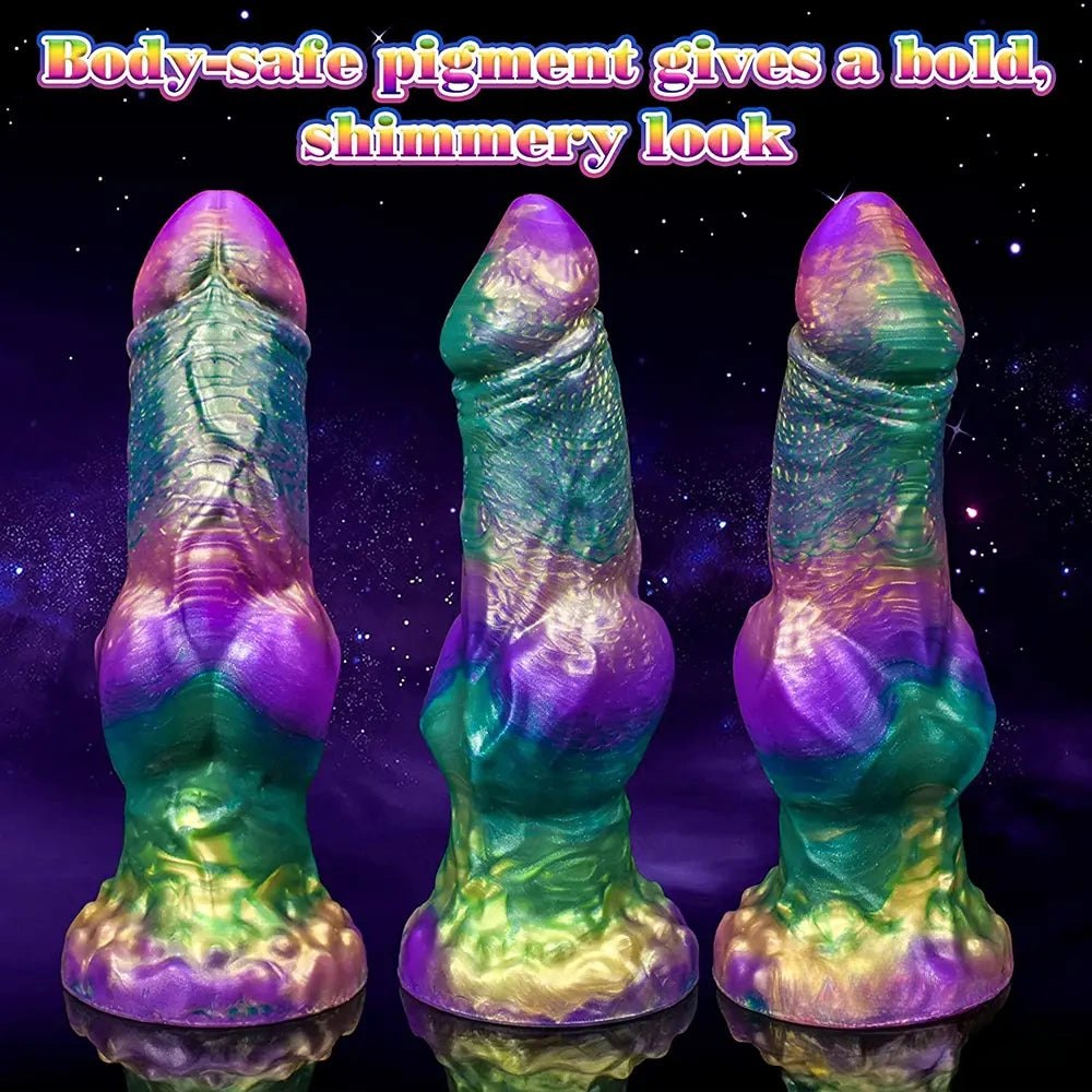 Knotted wolf fantasy silicone dildo, photo 8