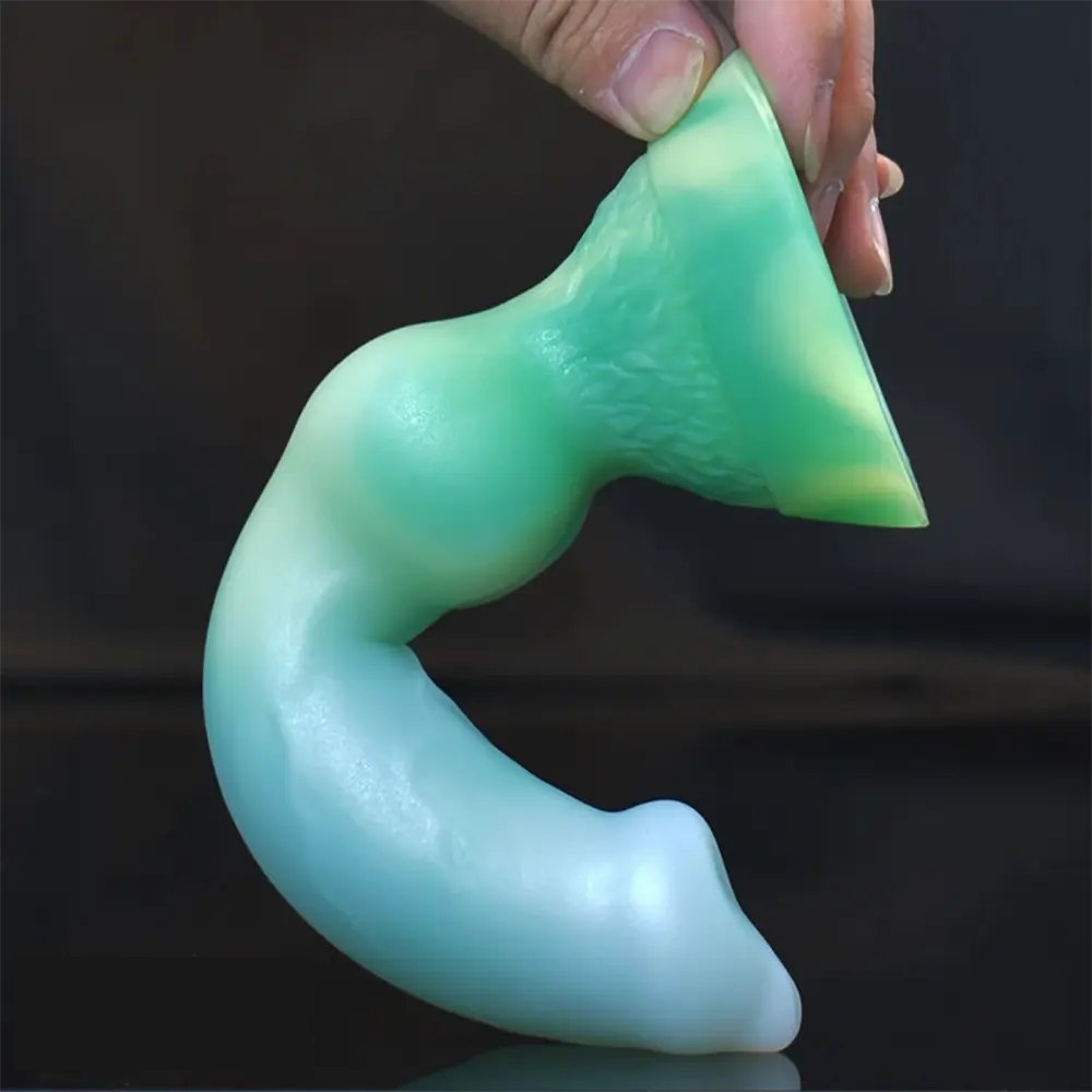 Animal knot silicone dildo, photo 6