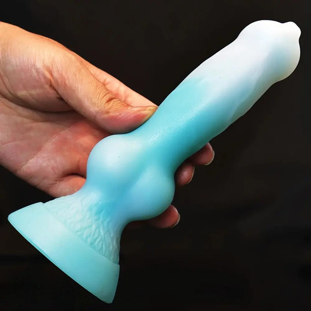 Animal knot silicone dildo, photo 7