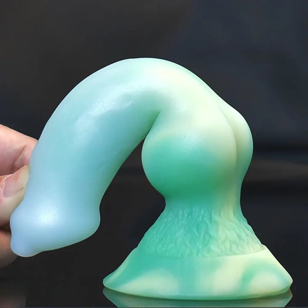 Animal knot silicone dildo, photo 9