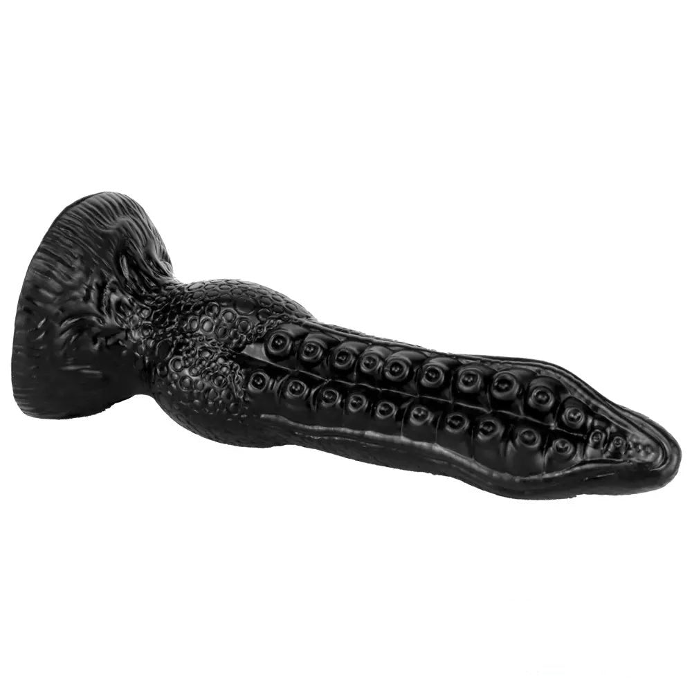 Black pvc octopus tentacle fantasy dildo, photo 4