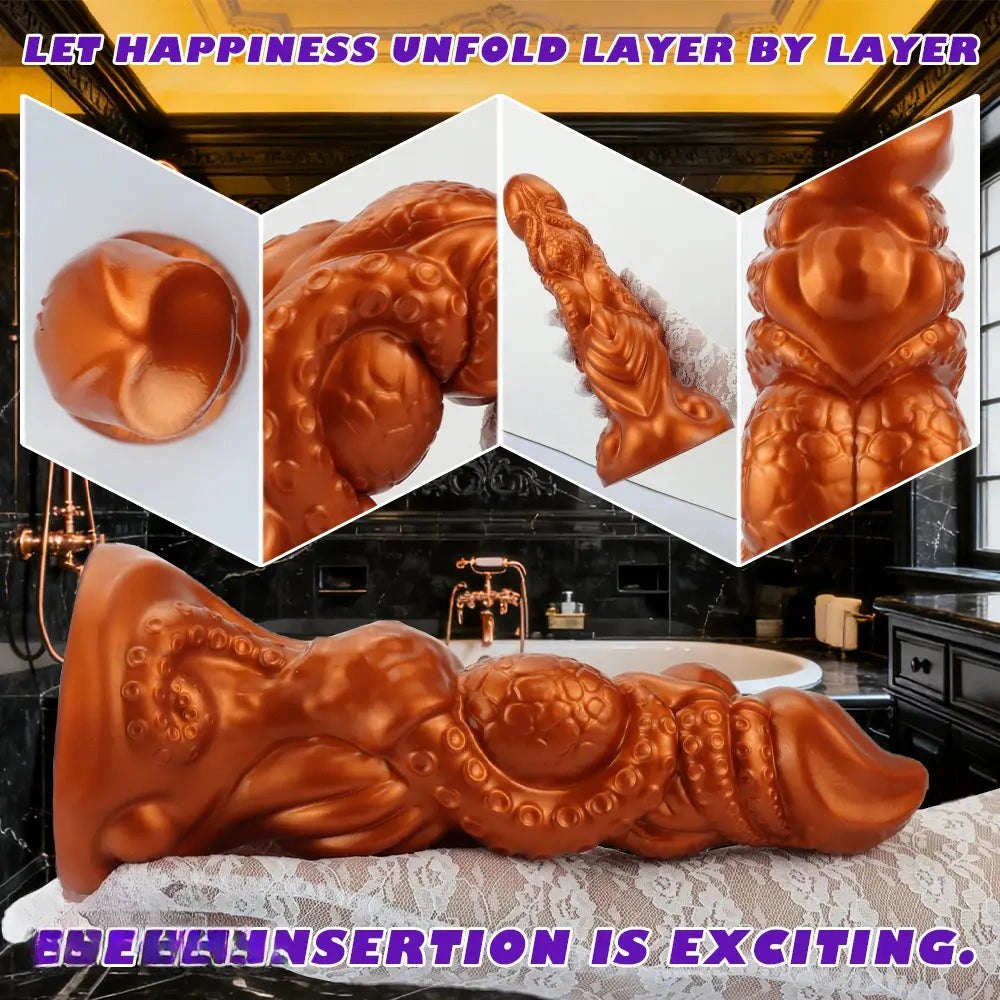 Tentacle fantasy silicone dildo, photo 5