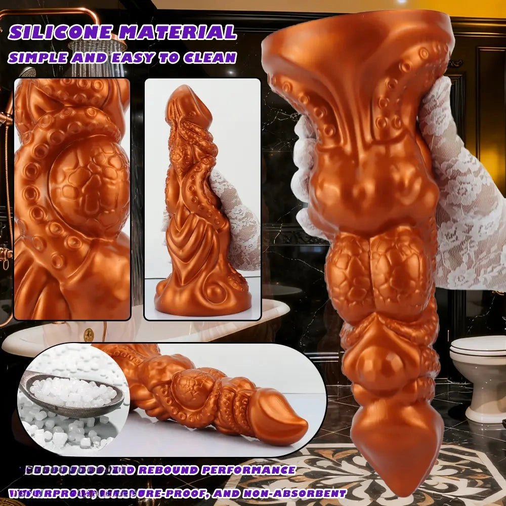Tentacle fantasy silicone dildo, photo 6