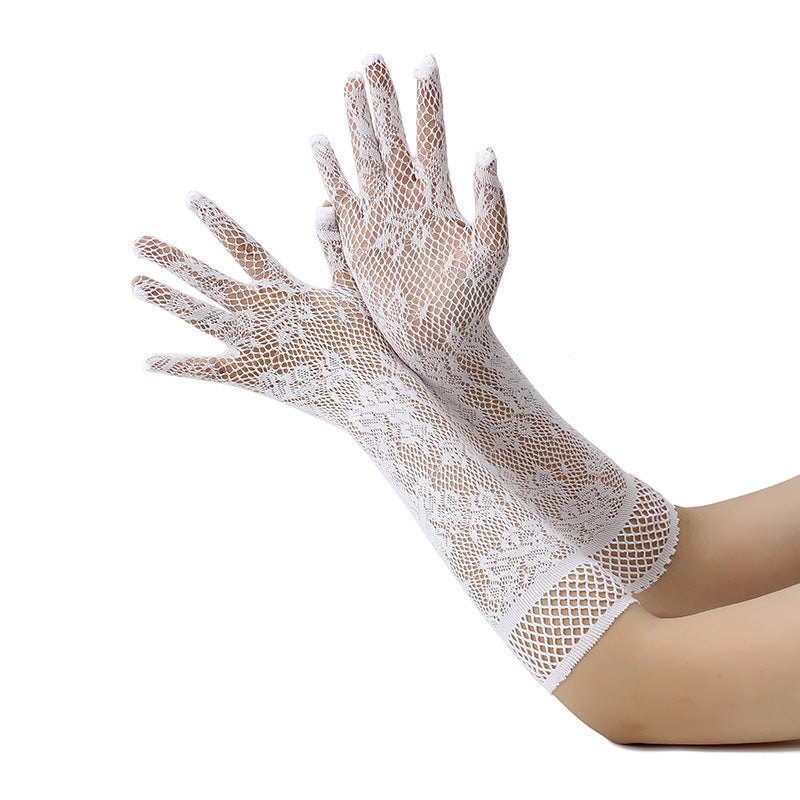 White lace sleeve cover lingerie accessory
