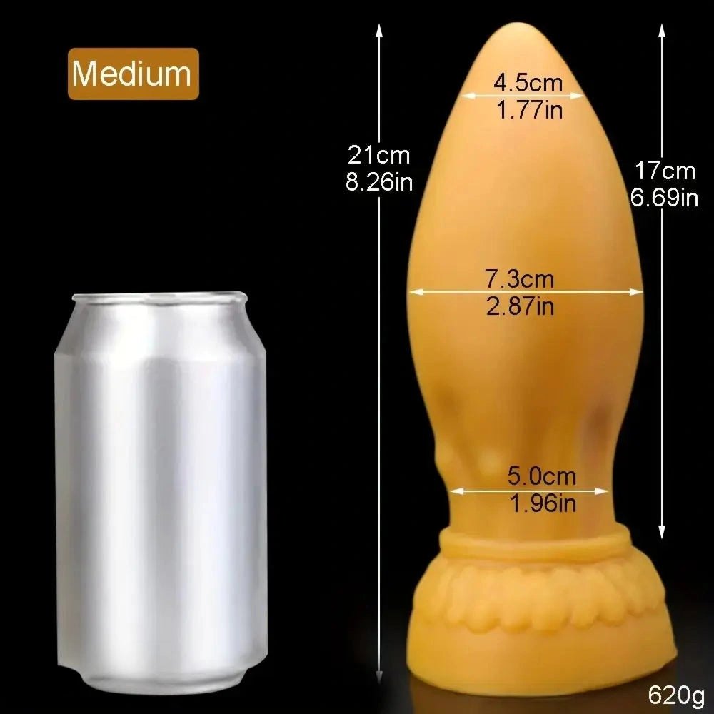 Gold bullet anal plug