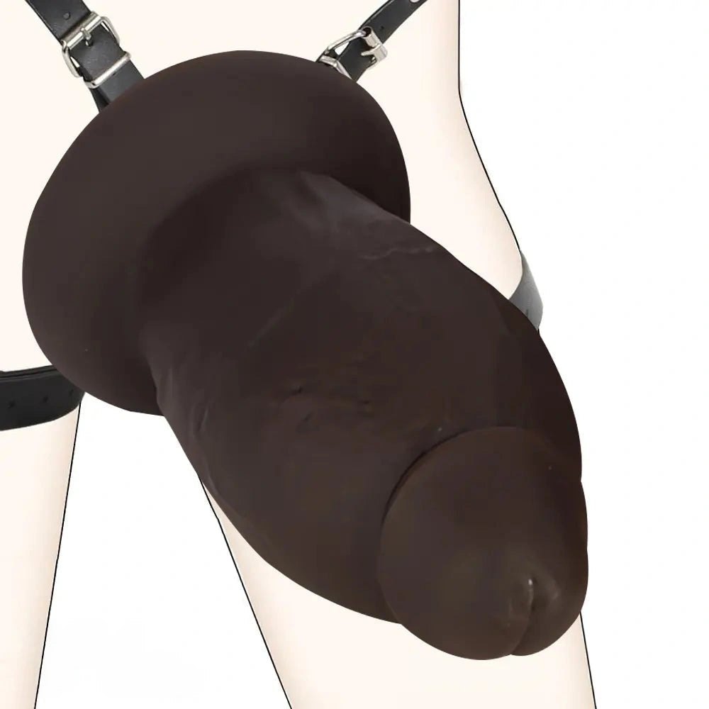 Coffee large silicone anal plug, photo 4