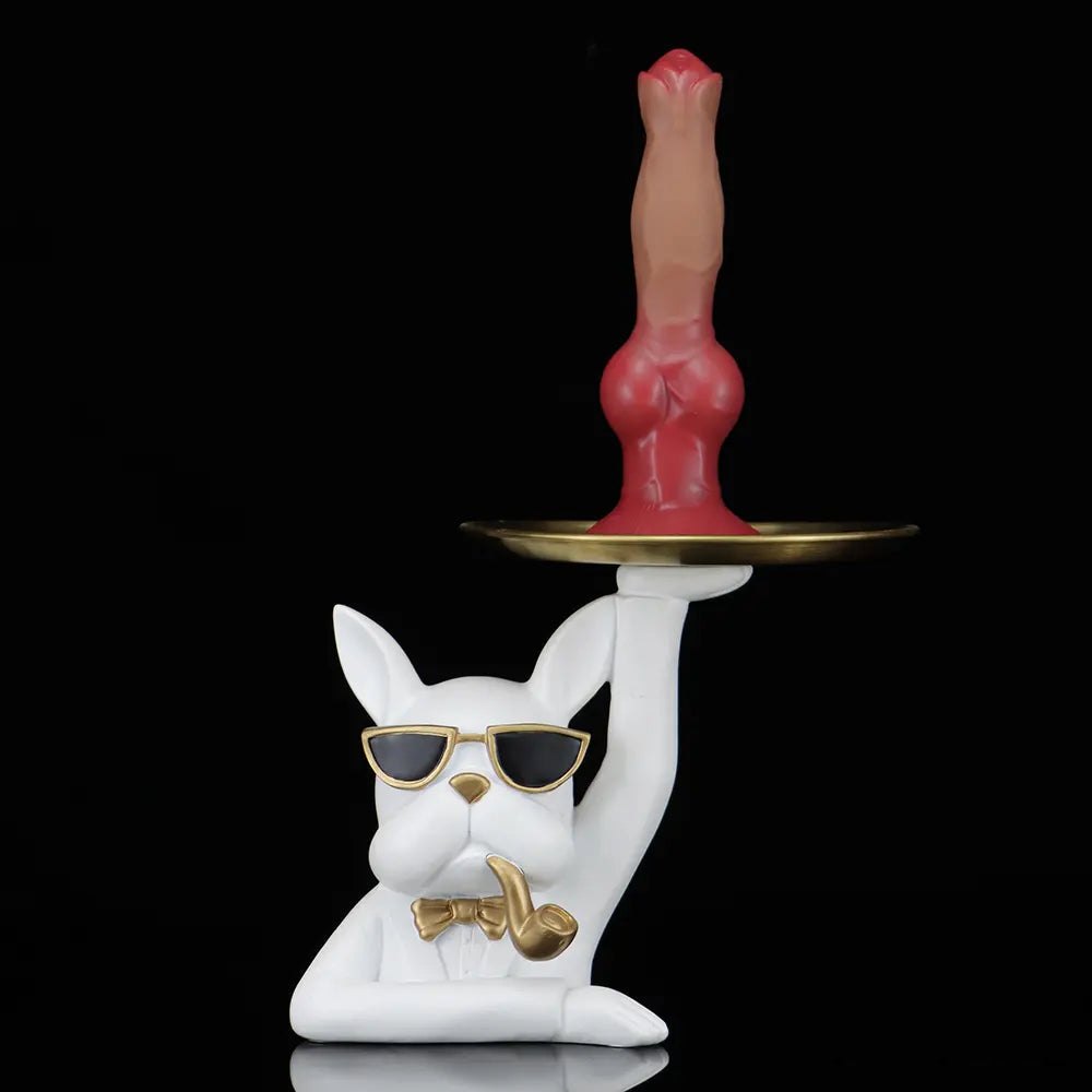 Dog-style knotted animal dildo, photo 4