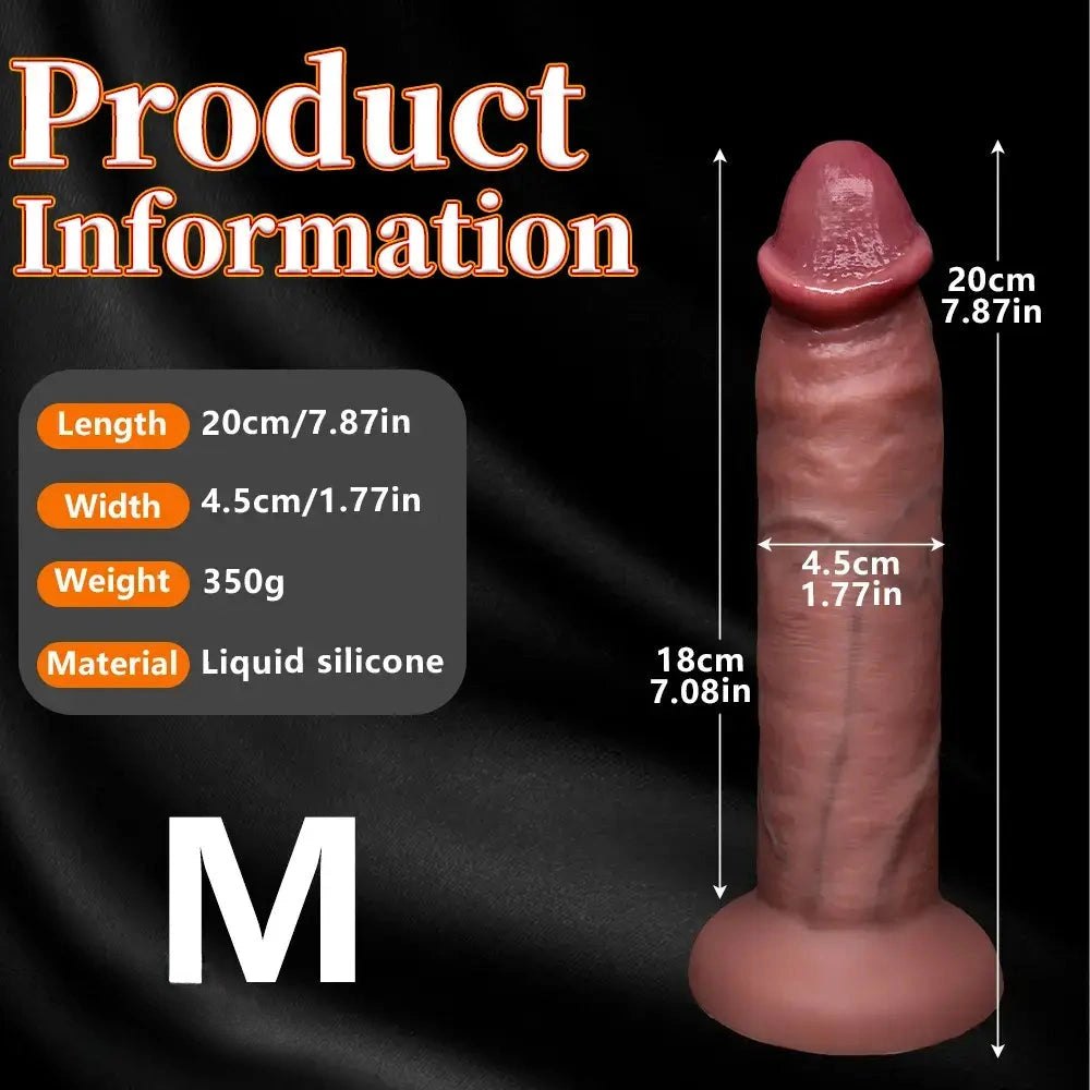 Flesh tone realistic suction cup dildo, photo 15