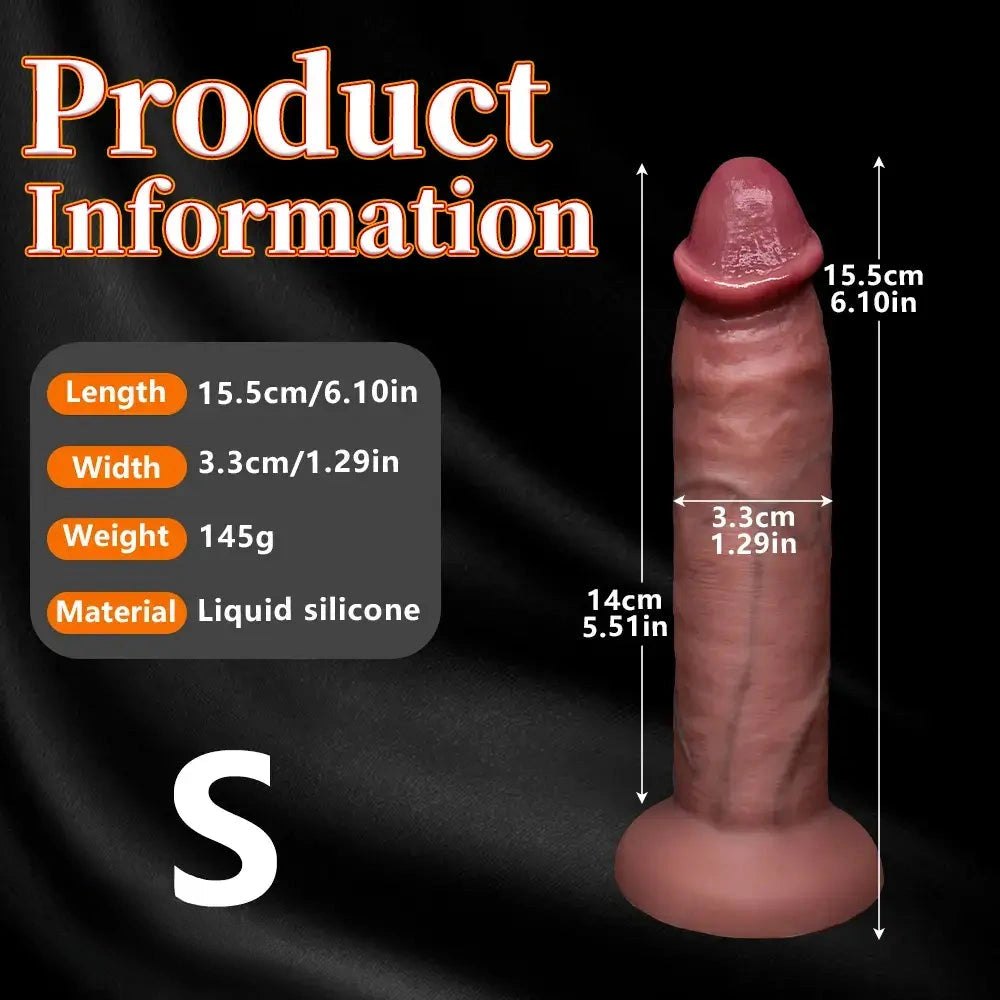 Flesh tone realistic suction cup dildo, photo 16