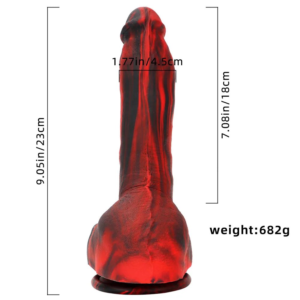 #1 large silicone suction cup dildo