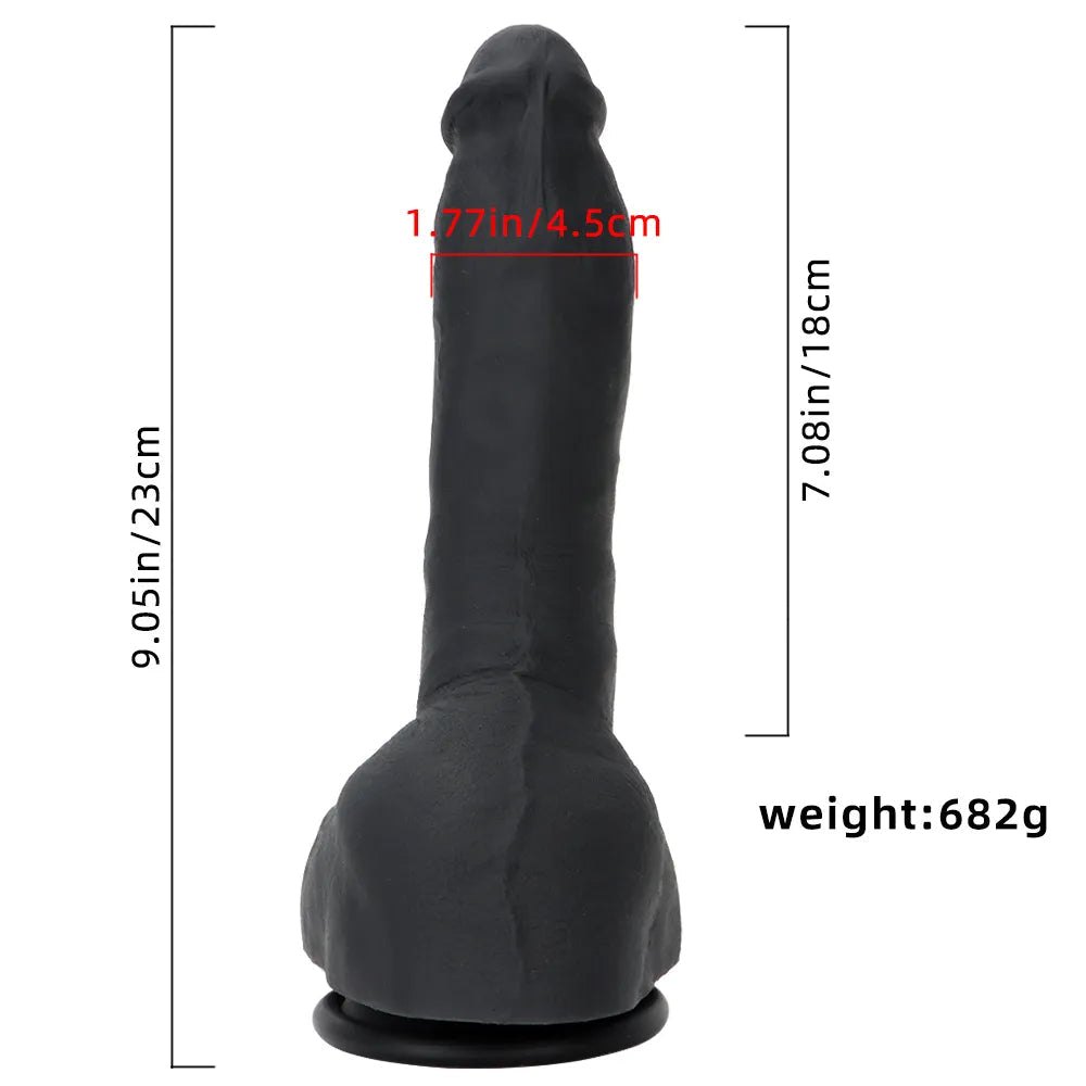 #3 large silicone suction cup dildo