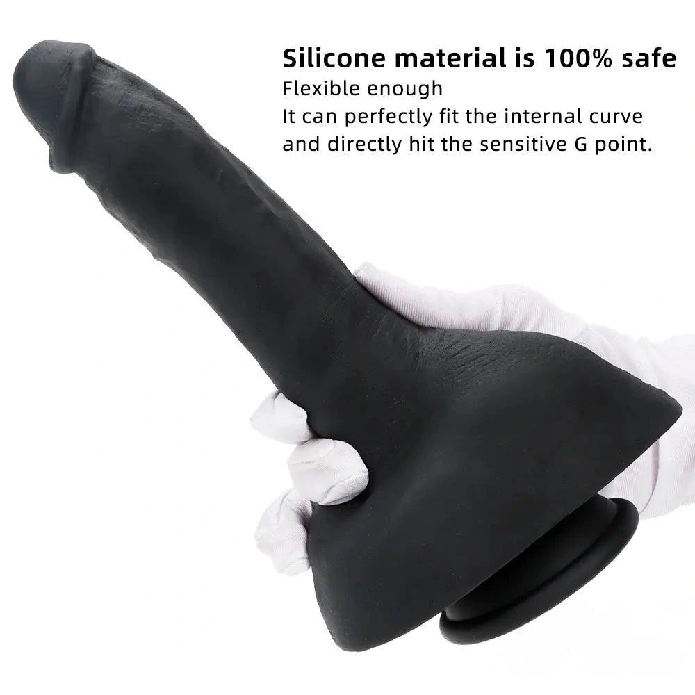 Large silicone suction cup dildo, photo 5