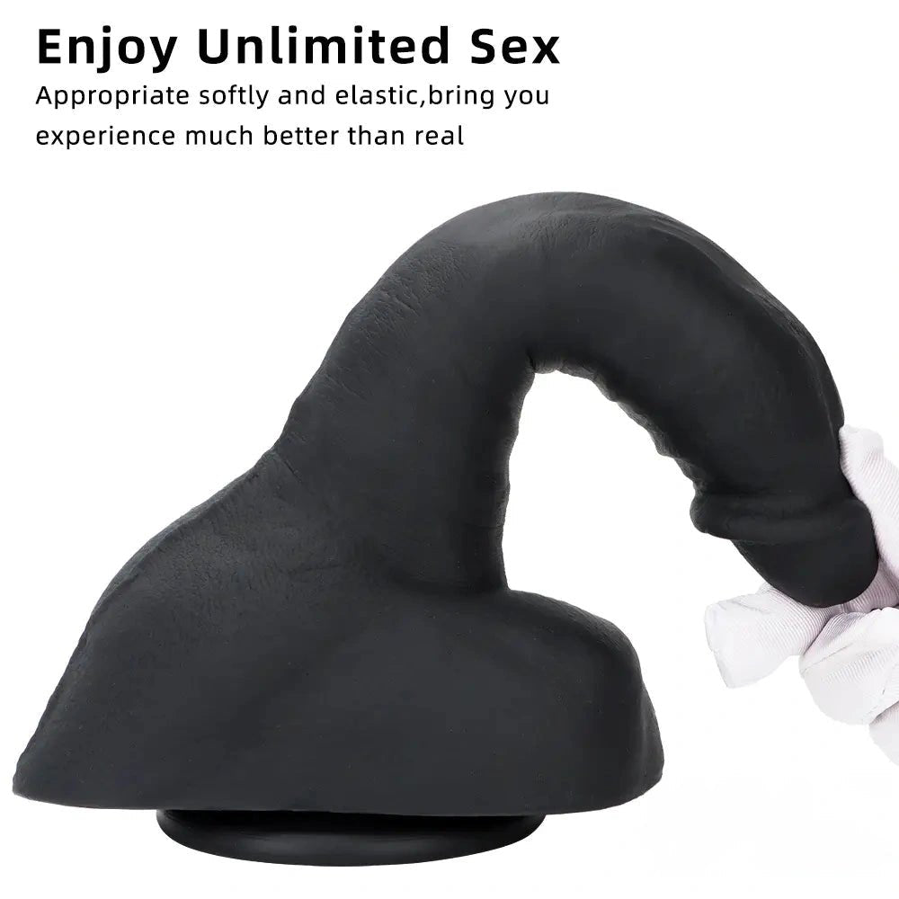 Large silicone suction cup dildo, photo 7
